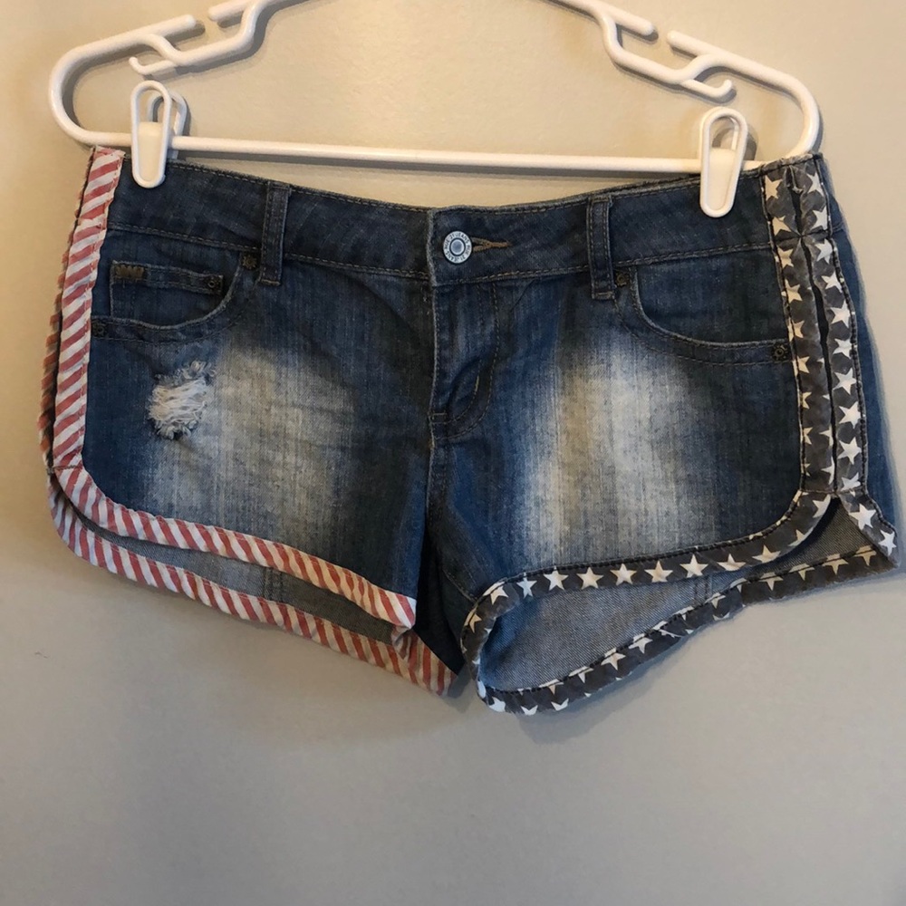 Stars and Stripe Shorts - Perfect for July 4th